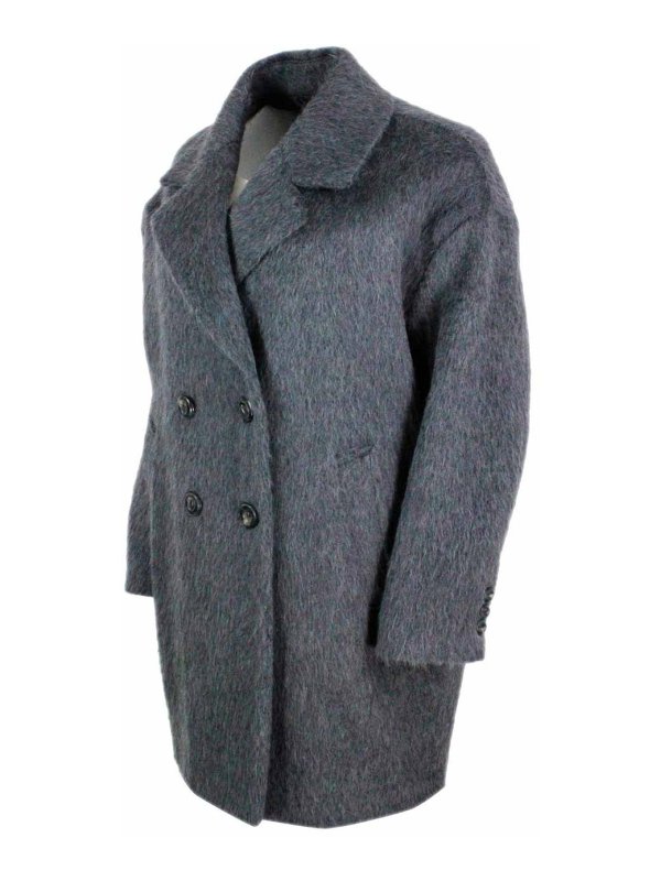 BARBA NAPOLI: ニーレングスコート online - 膝丈コート - グレー