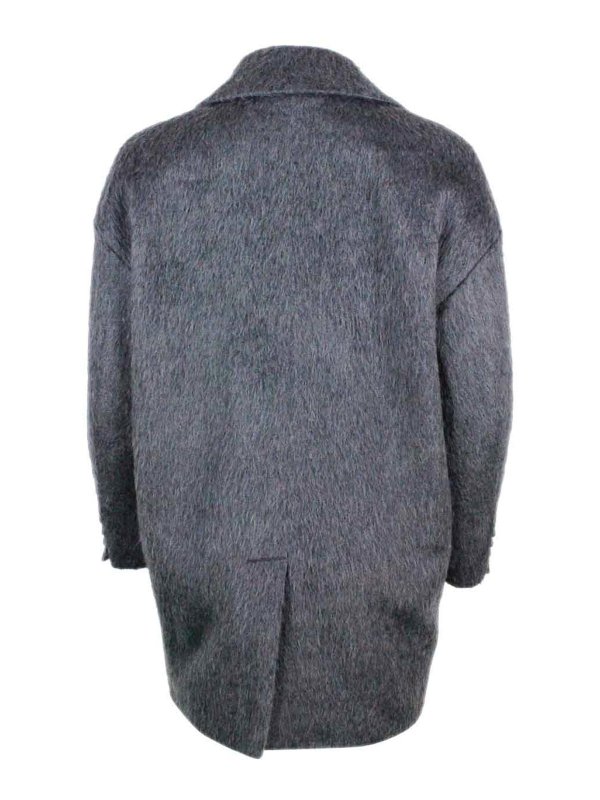 The Best Shops BARBA NAPOLI: ニーレングスコート - 膝丈コート - グレー