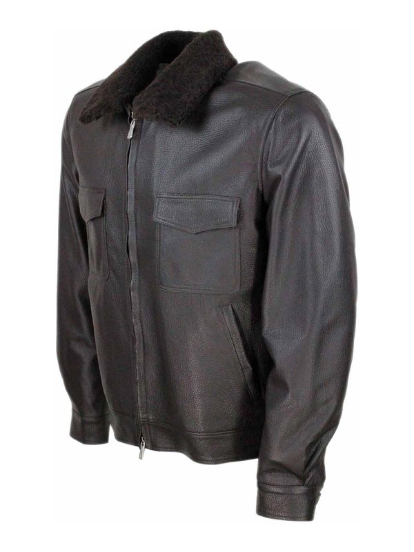 ELEVENTY: カジュアルジャケット online - カジュアルジャケット - ダークブラウン