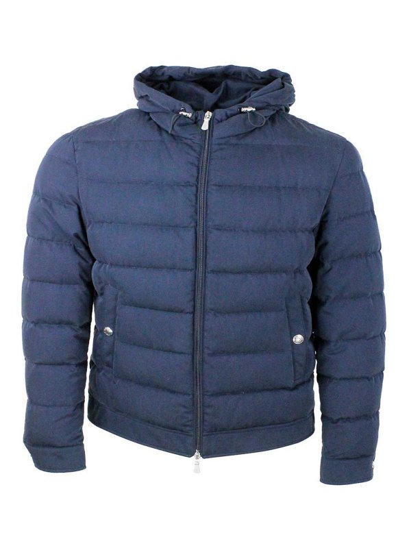 ELEVENTY: Vestes-rembourrees - Blouson Rembourré - Bleu