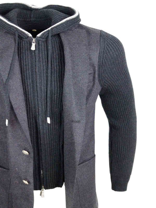 Chaqueta Casual - Gris Replica 
online: ELEVENTY