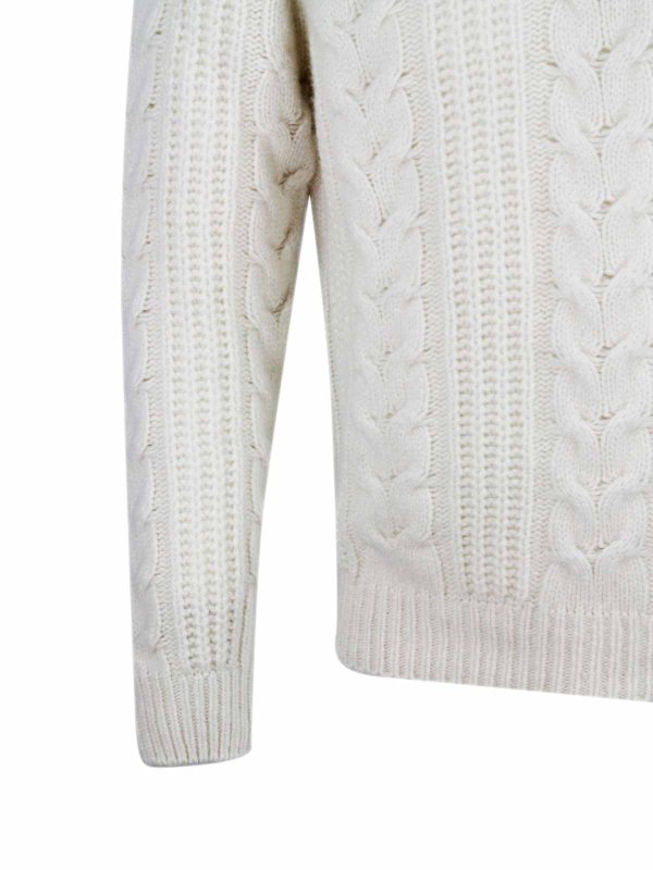 Pull Col Rond - Blanc Replica 
online: ELEVENTY