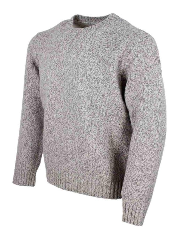 ELEVENTY: Strickpullover mit Rundhalsausschnitt online - Rundhalspullover - Blau