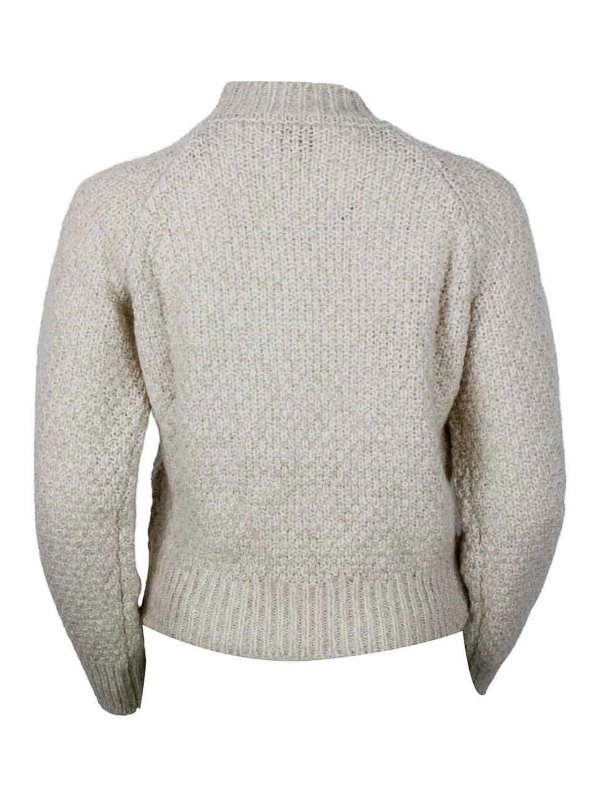 The Best Shops ELEVENTY: Pull col rond - Pull Col Rond - Beige