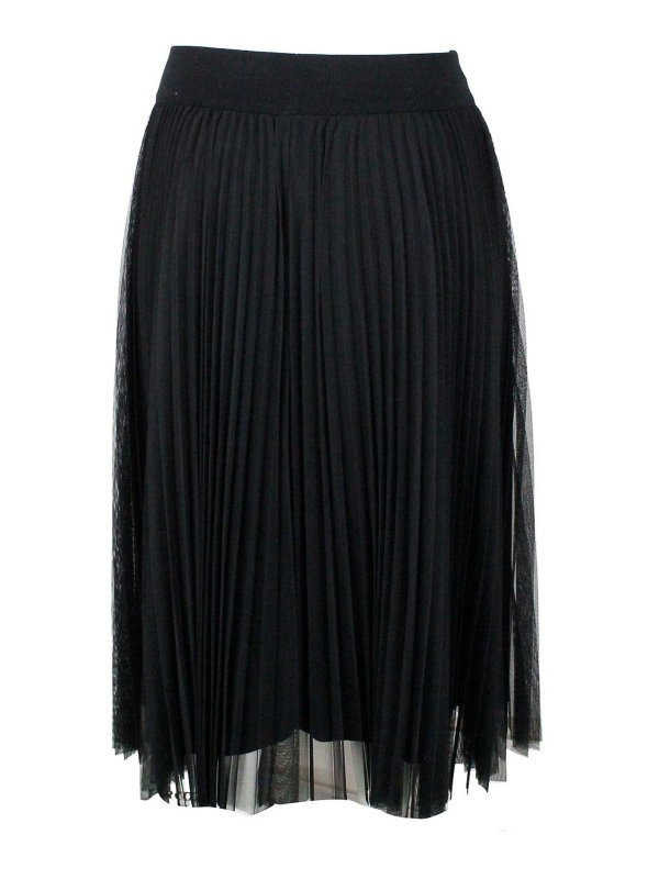 The Best Shops FABIANA FILIPPI: Knielange und Midi Röcke - Midirock - Schwarz