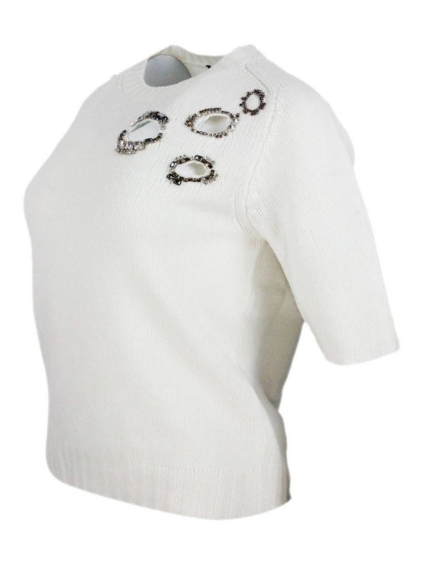 FABIANA FILIPPI: クルーネック online - クルーネック - 白