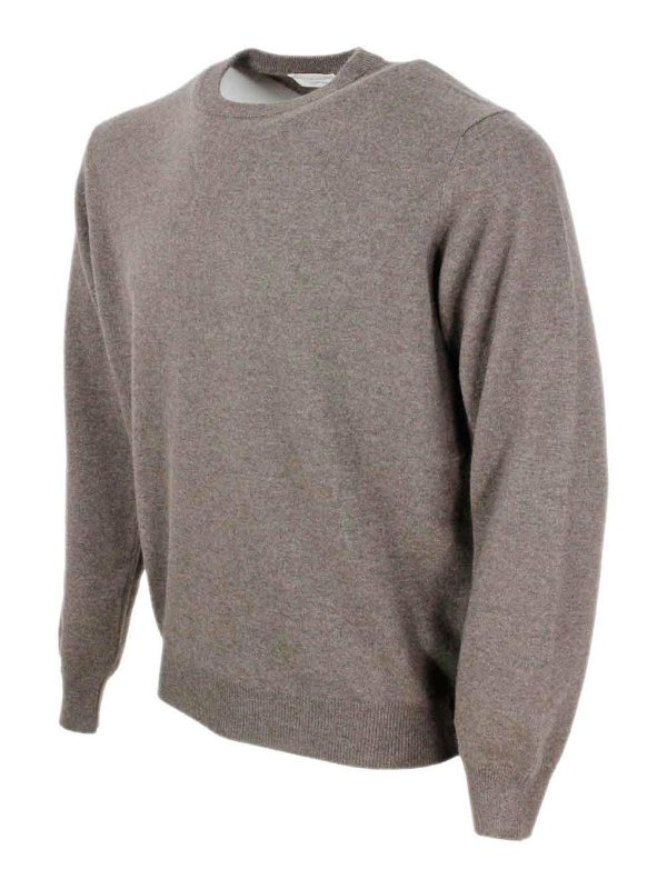 FILIPPO DE LAURENTIIS: クルーネック online - クルーネック - ブラウン