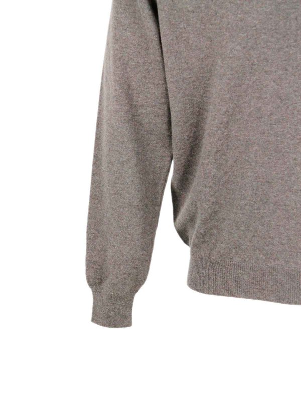 クルーネック - ブラウン Replica 
online: FILIPPO DE LAURENTIIS