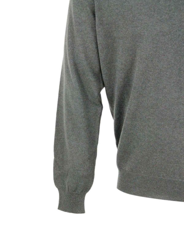 クルーネック - 緑 Replica 
online: FILIPPO DE LAURENTIIS