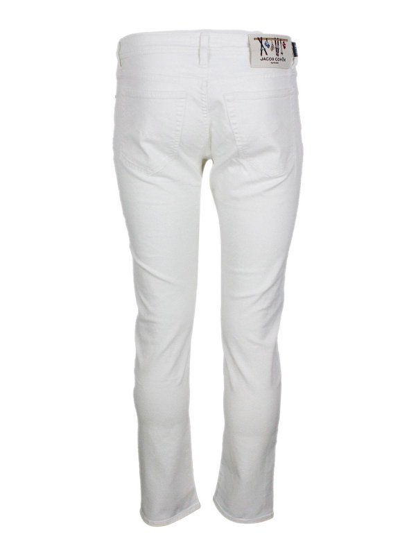 The Best Shops JACOB COHEN: カジュアルトラウザー - カジュアルパンツ - 白