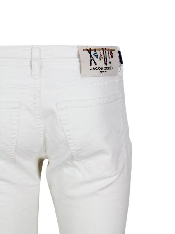 カジュアルパンツ - 白 Replica 
online: JACOB COHEN