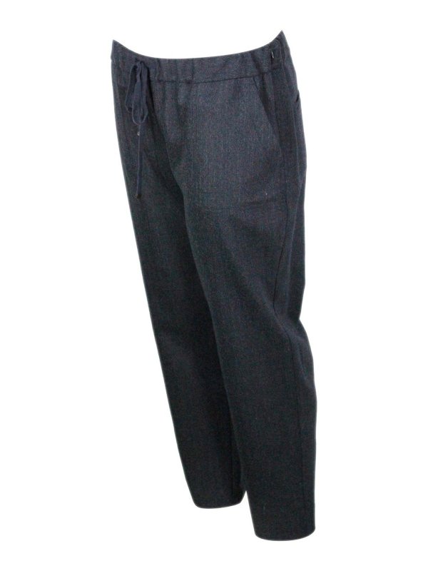 LORENA ANTONIAZZI: casual trousers online - Trousers