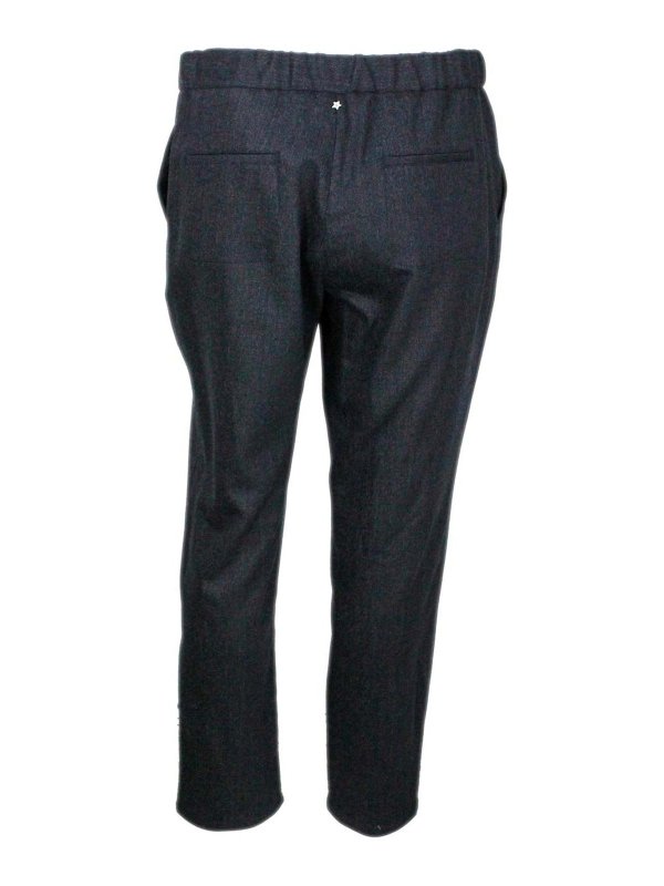 The Best Shops LORENA ANTONIAZZI: casual trousers - Trousers