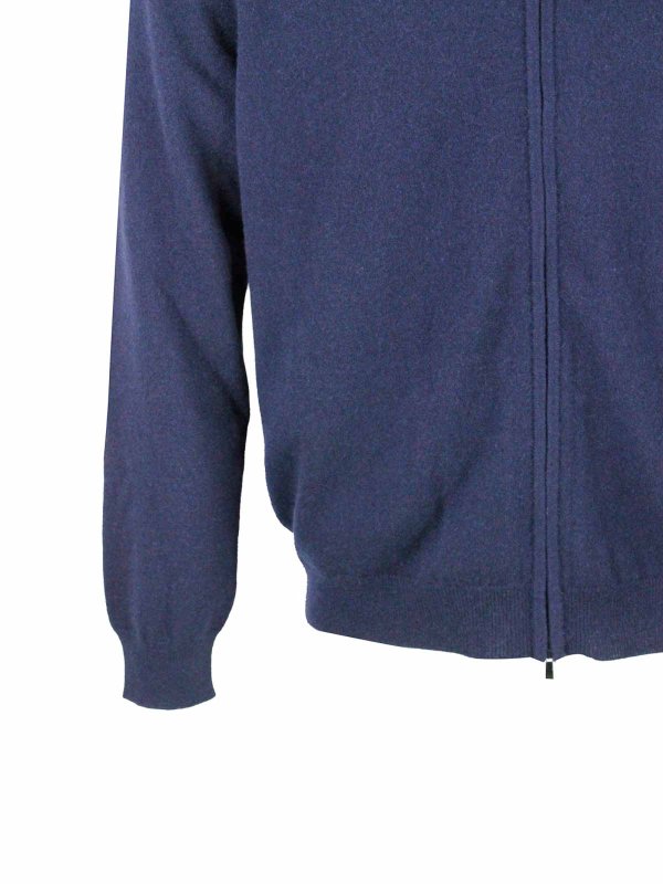 Rundhalspullover - Blau shop online: MALO