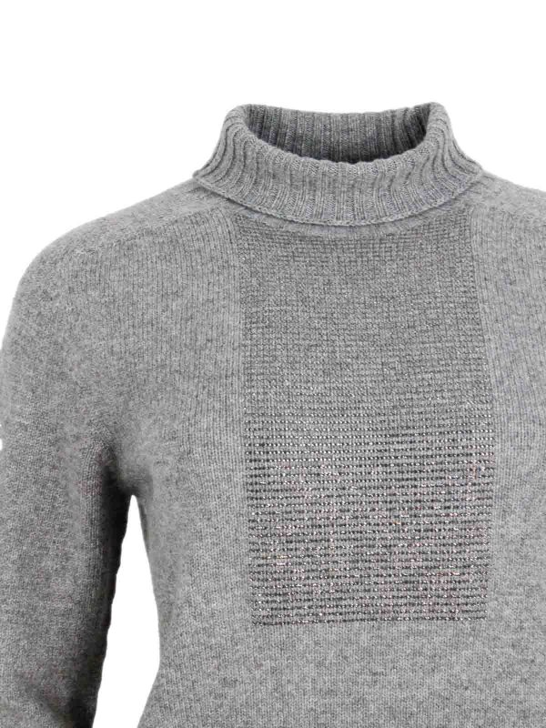 Rundhalspullover - Grau shop online: MALO