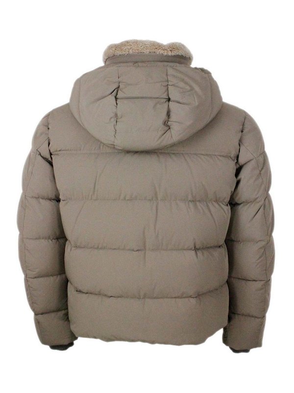 The Best Shops MOORER: Kurze Daunenjacken - Daunenjacke - Beige