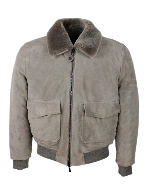 MOORER: Vestes casuals - Veste Casual - Gris