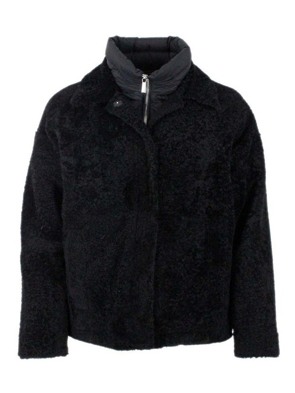 MOORER: Vestes casuals - Veste Casual - Noir