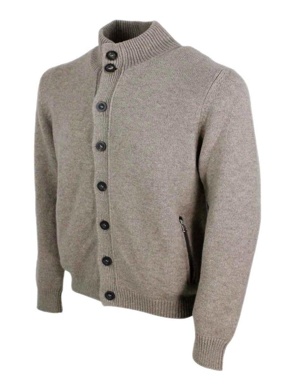 SONRISA: Suéteres con cuello pico online - Suéter Cuello Redondo - Marrón