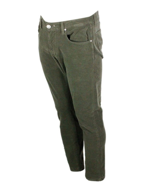 TRAMAROSSA: カジュアルトラウザー online - カジュアルパンツ - 緑