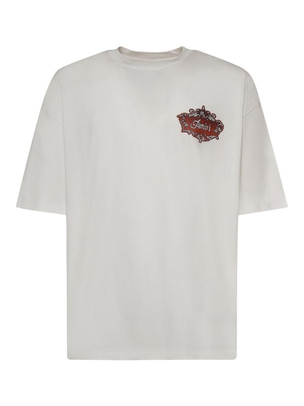 AMIRI: Camisetas - Camiseta - Blanco