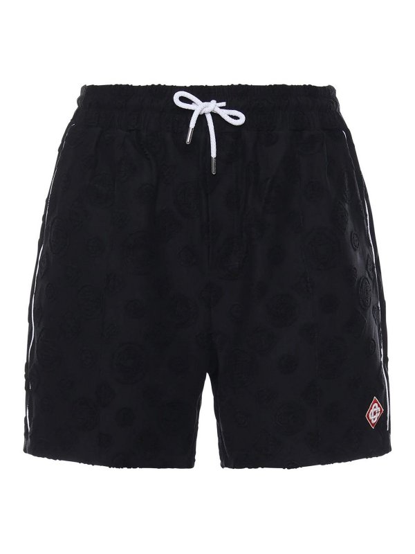 CASABLANCA: トラウザーショーツ - ショートパンツ - 黒