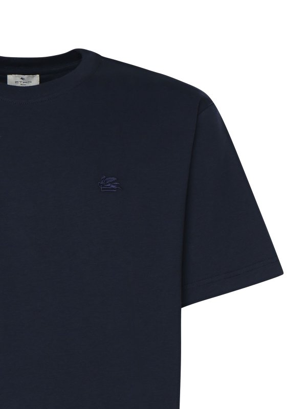 The Best Shops ETRO: t-shirts - Cotton T-Shirt With Logo
