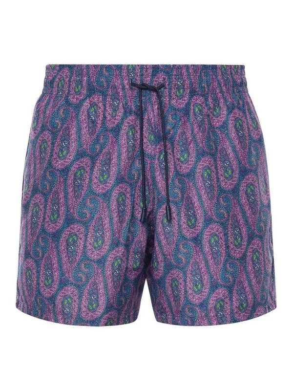 ETRO: ワンピース - ワンピース - ブルー