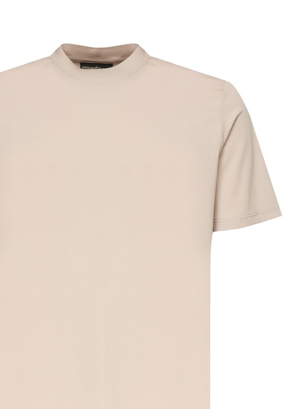 The Best Shops GIULIANO GALIANO: T-shirts - T-Shirt - Beige