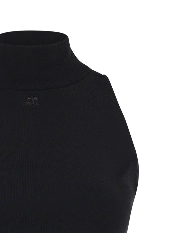 The Best Shops Courreges: Tops & Tank tops - Heritage Knitted Top