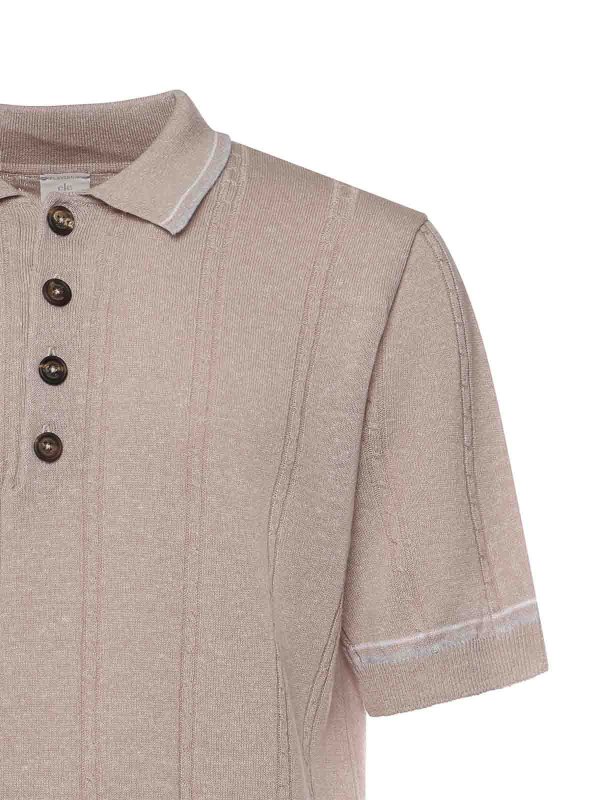 The Best Shops ELEVENTY: polo - Polo In Lino E Cotone