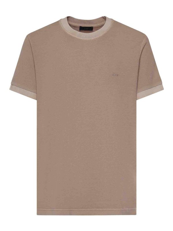 FAY: Camisetas - Camiseta - Beis