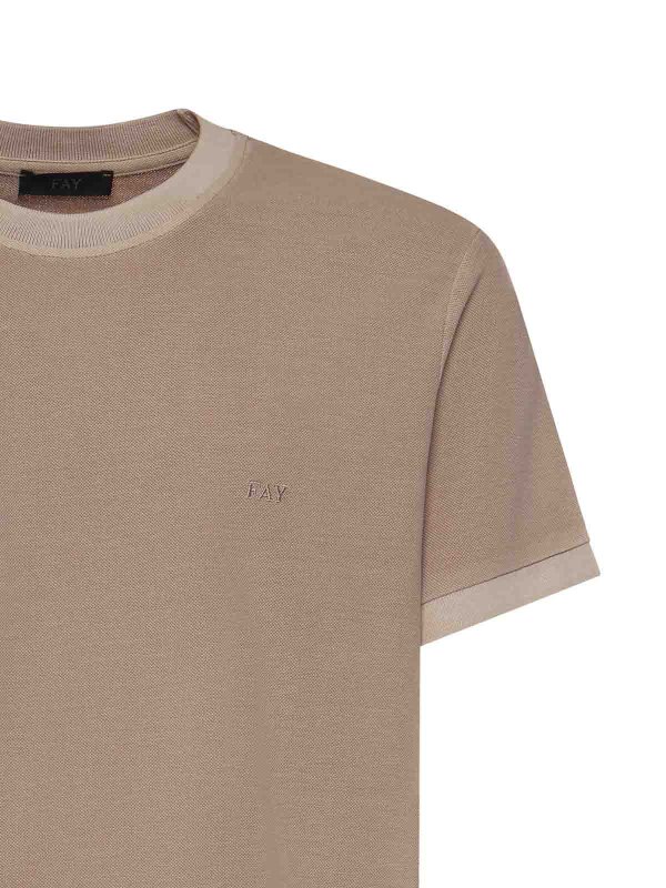 The Best Shops FAY: Camisetas - Camiseta - Beis