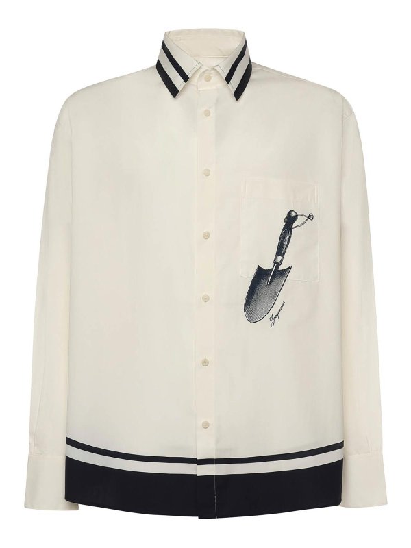 JACQUEMUS: シャツ - シャツ - ブルー