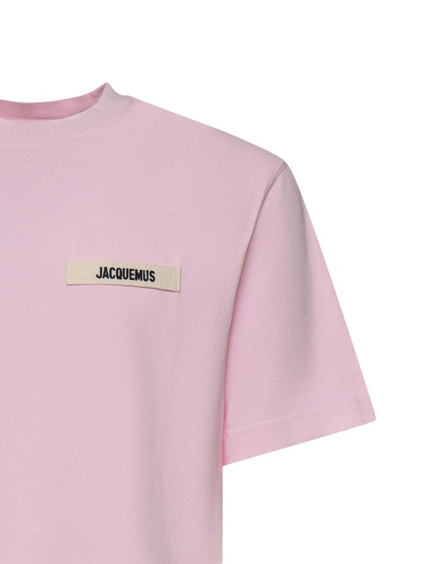 The Best Shops JACQUEMUS: t-shirts - Cotton T-Shirt With Logo