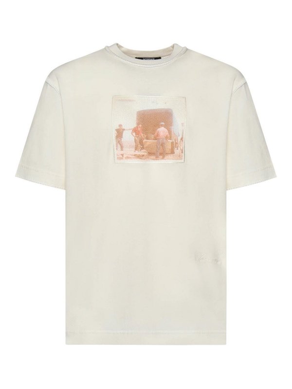 JACQUEMUS: t-shirts - Le Paysan Printed T-Shirt