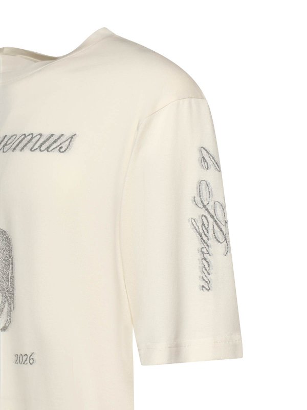 The Best Shops JACQUEMUS: Camisetas - Camiseta - Blanco