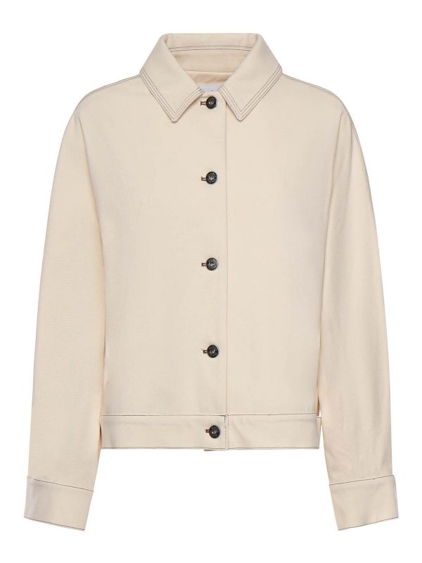 Max Mara: Camisas - Camisa - Blanco
