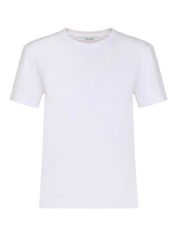 Max Mara: Camisetas - Camiseta - Blanco