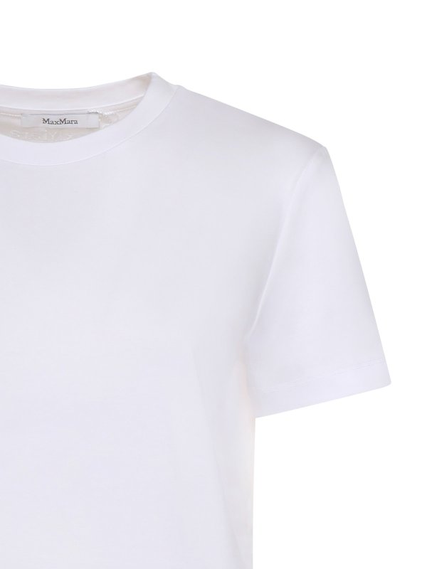 The Best Shops Max Mara: Camisetas - Camiseta - Blanco