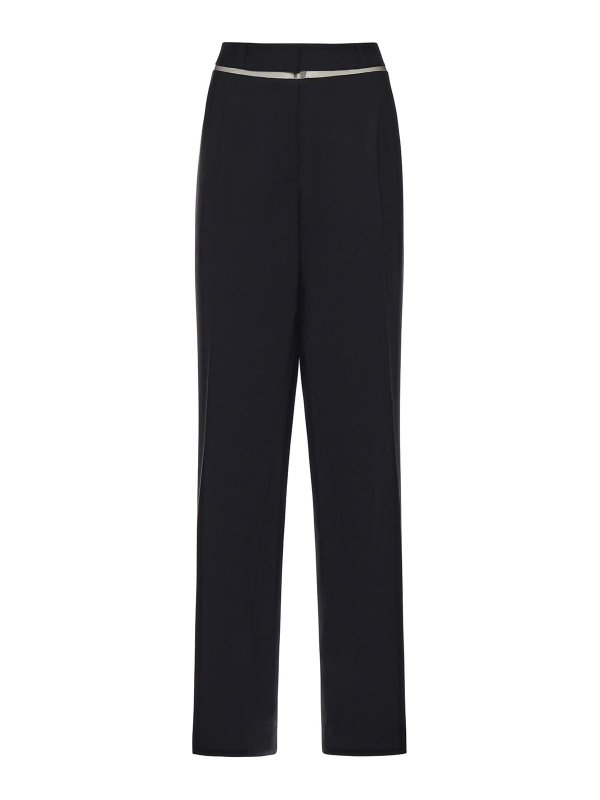 NENSI DOJAKA: Tailored & Formal trousers - Wide-Leg Tailored Trousers