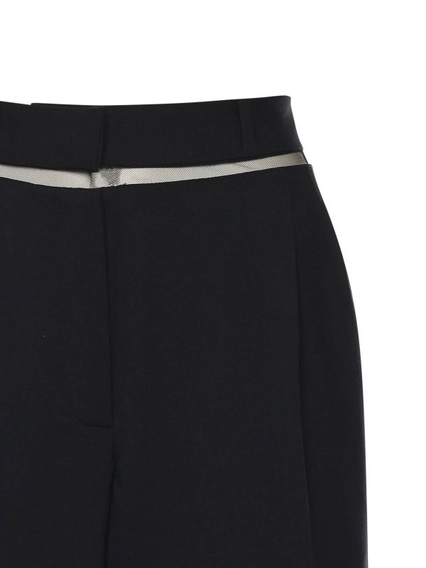 The Best Shops NENSI DOJAKA: Tailored & Formal trousers - Wide-Leg Tailored Trousers