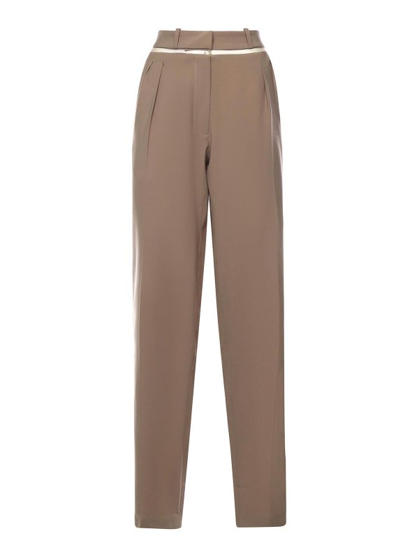 NENSI DOJAKA: Tailored & Formal trousers - Tailored Wide-Leg Trousers