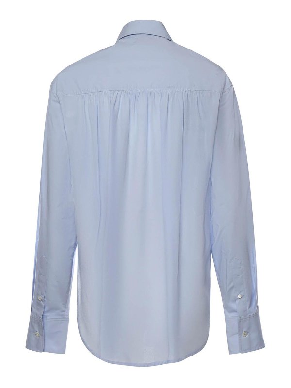 Pinko: giacche casual online - Camicia In Popeline E Crepe