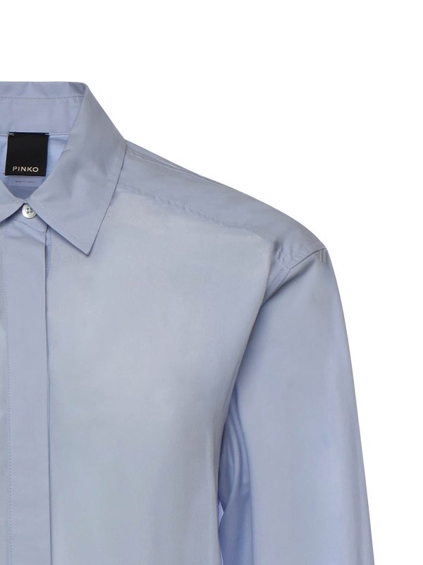 The Best Shops Pinko: giacche casual - Camicia In Popeline E Crepe