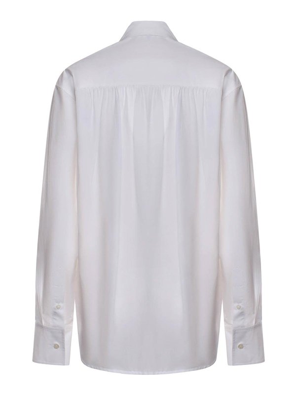 Pinko: giacche casual online - Camicia In Popeline E Crepe