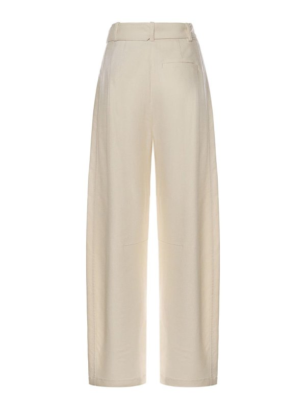 Pinko: Pantalons casual online - Pantalons Décontractés - Blanc