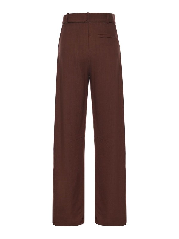 Pinko: casual trousers online - Belted Trousers