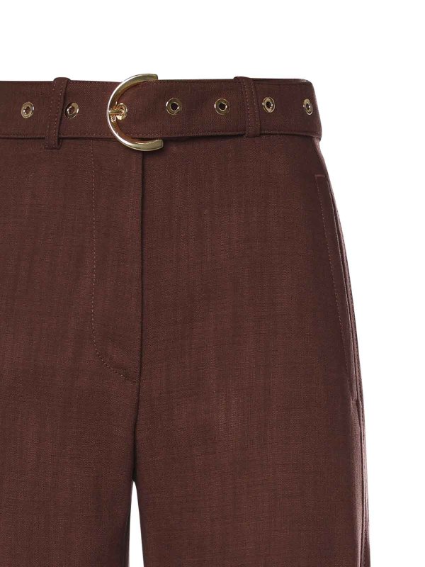 The Best Shops Pinko: casual trousers - Belted Trousers