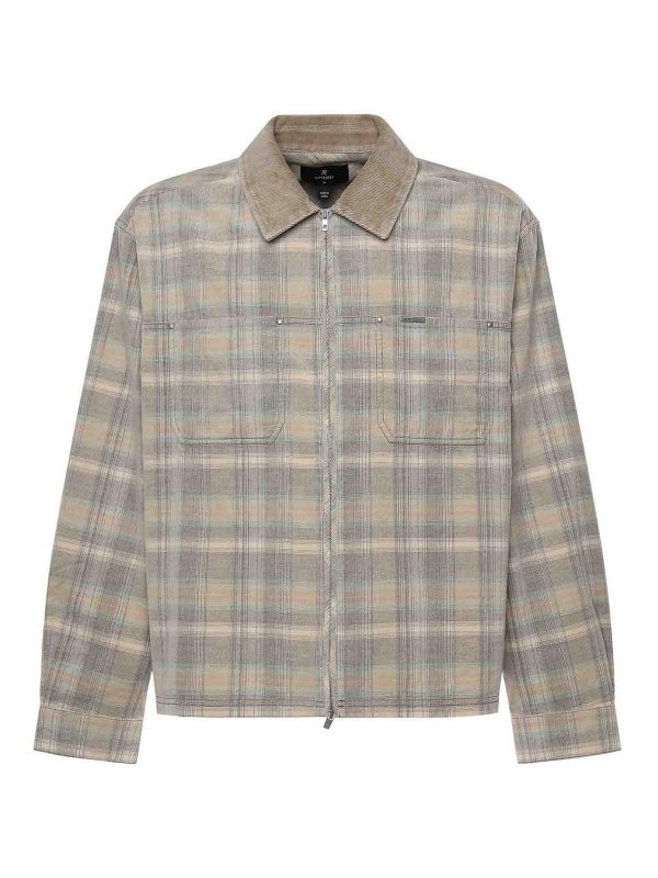 REPRESENT: shirts - Checked Flannel Shirt